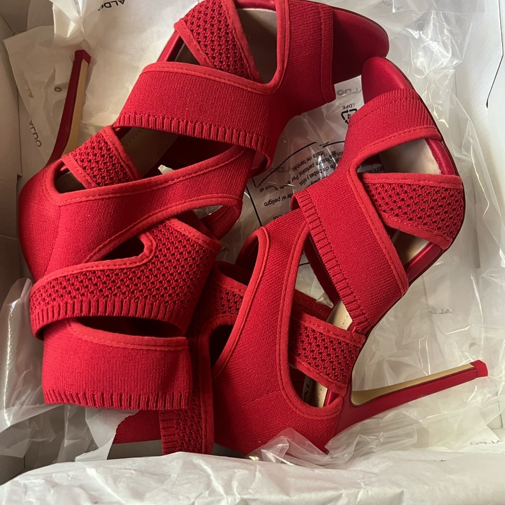 Red stilettos